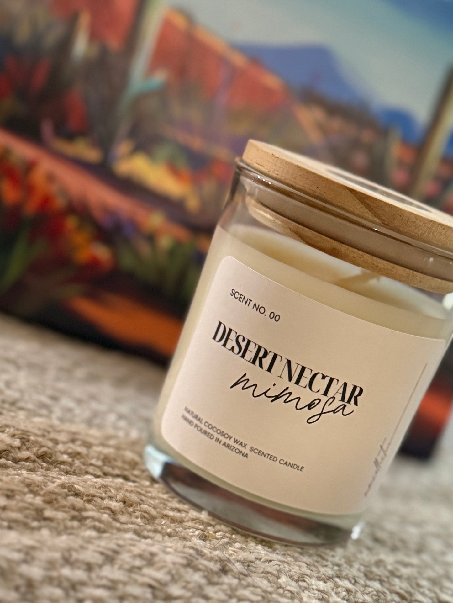 Desert Nectar Mimosa Scented Candle