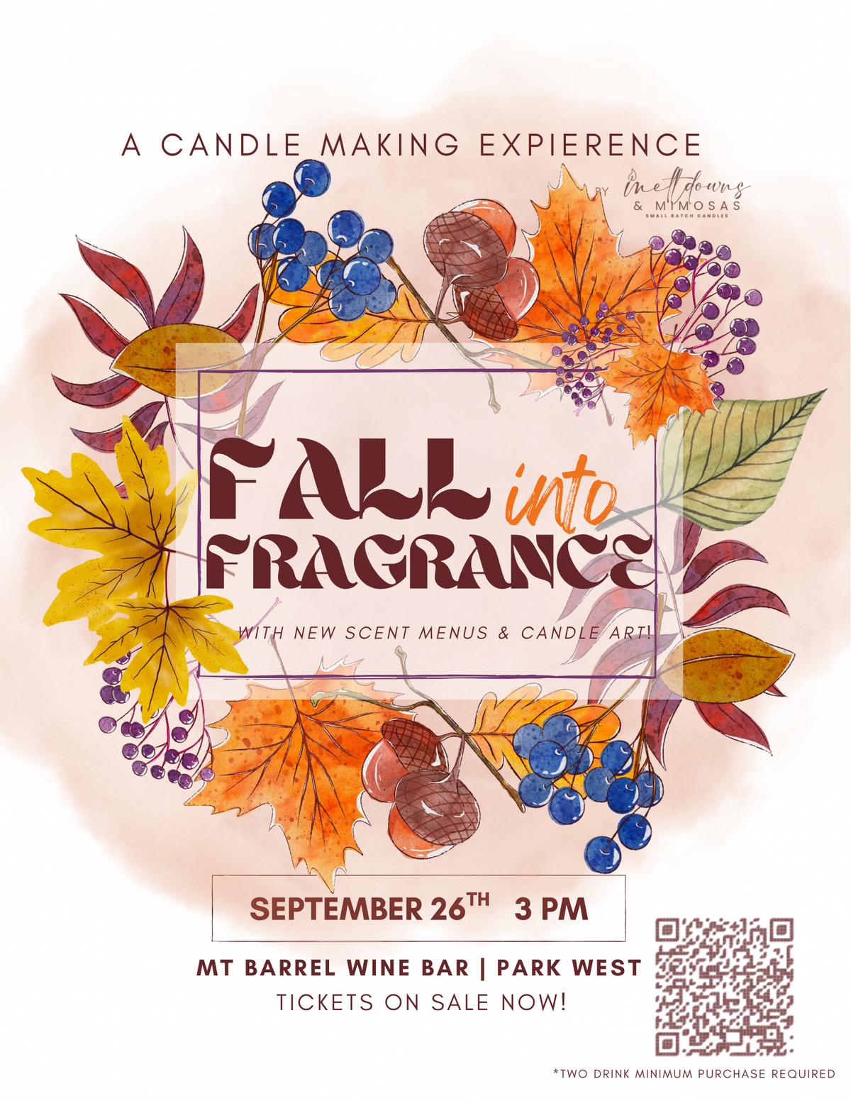 🍂 Fall Into Fragrance: A Candle Making Experience