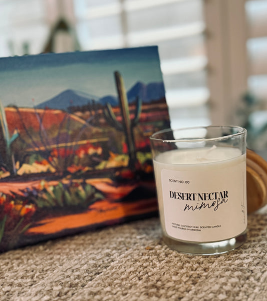 Desert Nectar Mimosa Scented Candle
